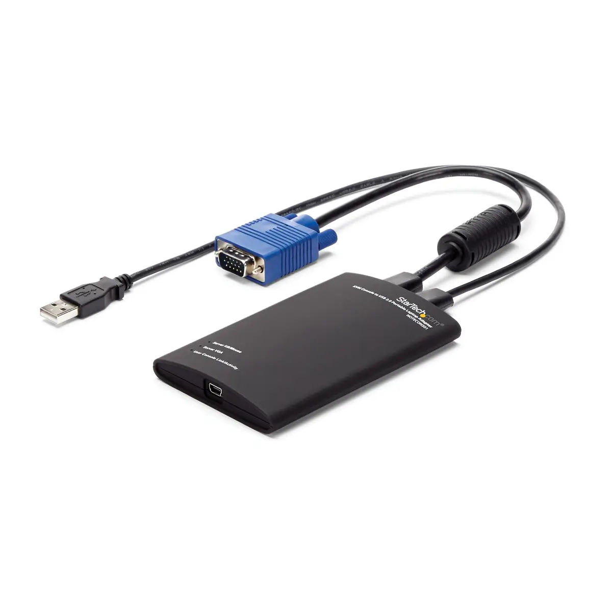 KVM-Konsole/Laptop USB 2.0 Laptop Crash Cart