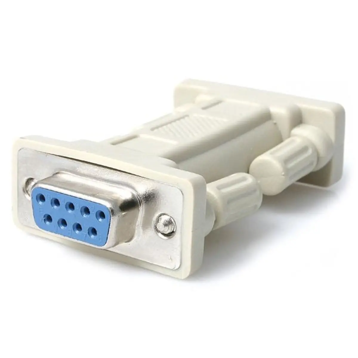 StarTech DB9 RS232 Serial Null Modem adaptor socket/socket white