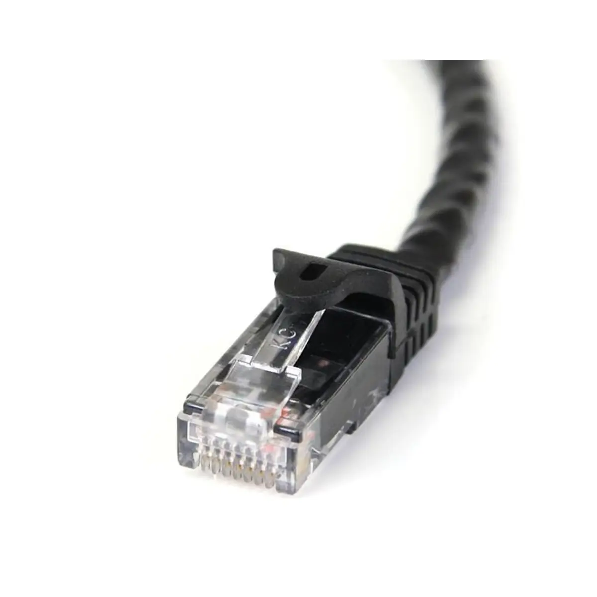 Patchkabel RJ-45 U/UTP Cat6 schwarz 10m