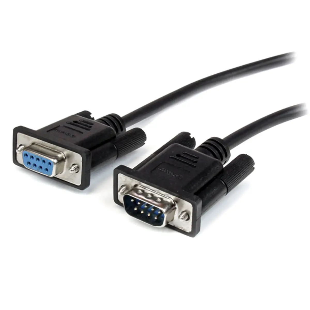 StarTech seriales connectioncable plug/socket black 2m