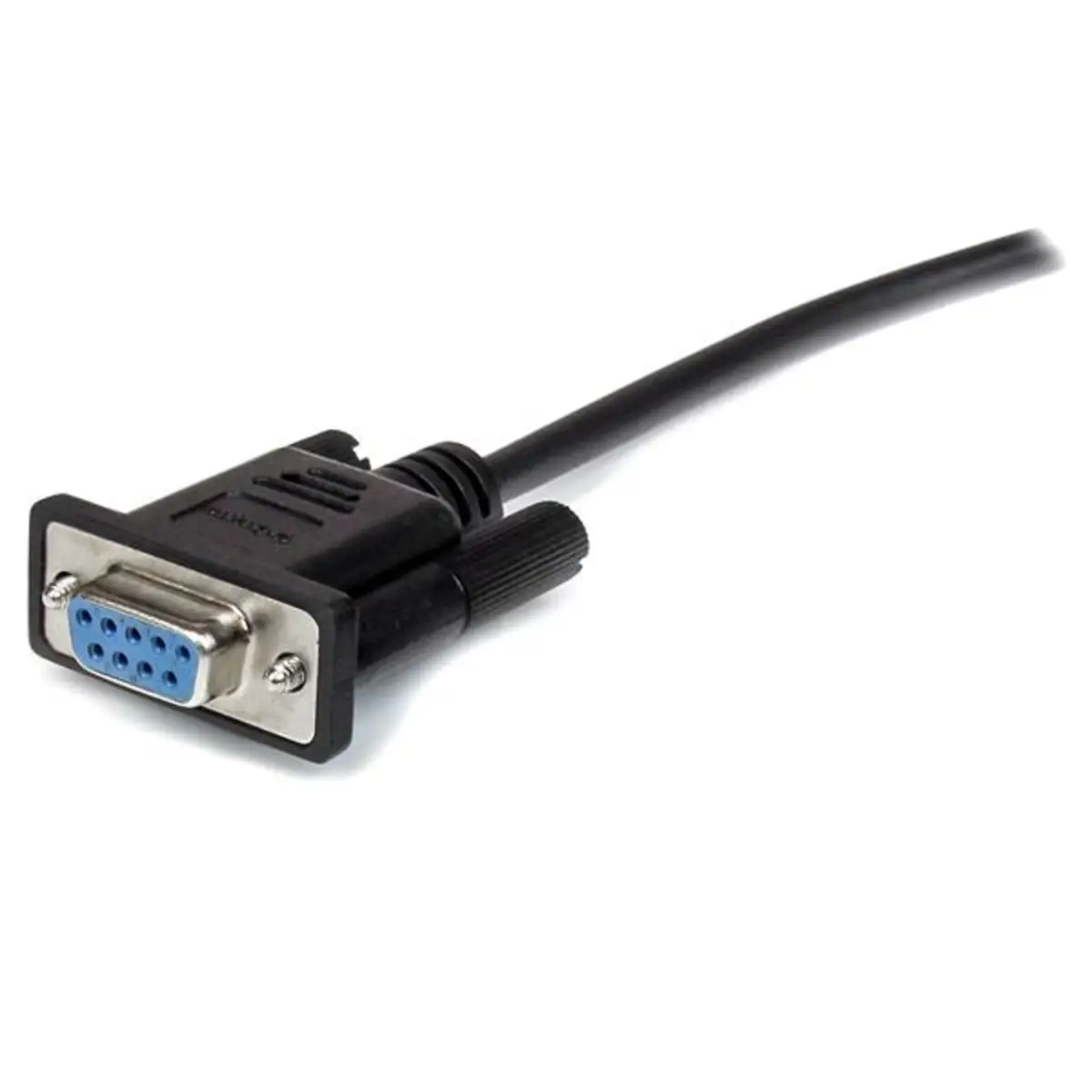 StarTech seriales connectioncable plug/socket black 2m