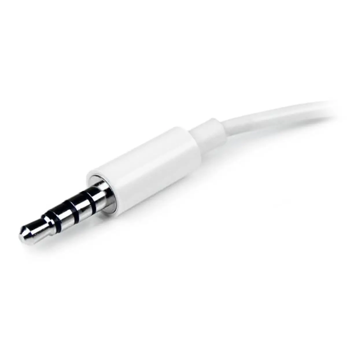 StarTech 4 Position to 2x 3-Pin 3,5mm Headset Y-Splitter adaptor white 15,3cm