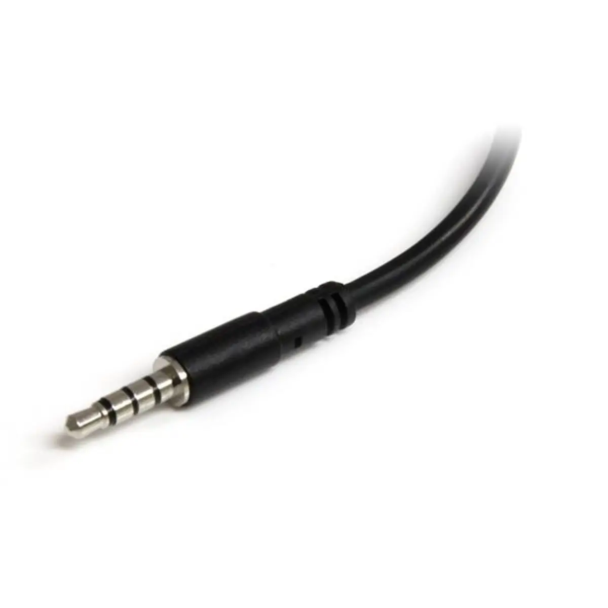 3,5 mm Klinke Audio Y-Kabel Stecker/Buchse Schwarz