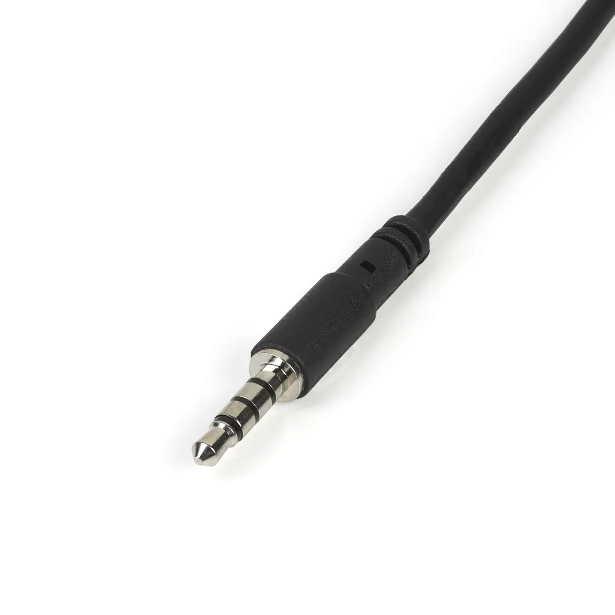 3,5 mm Klinke Audio Y-Kabel Stecker/Buchse Schwarz