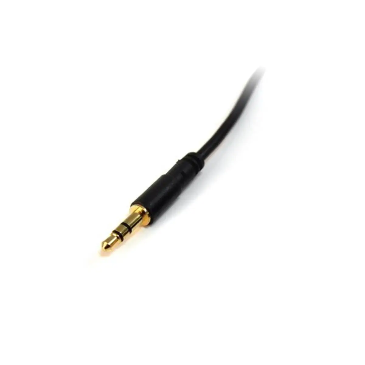 Audiokabel 3,5mm/3,5mm Stecker/Stecker Schwarz 0,90m