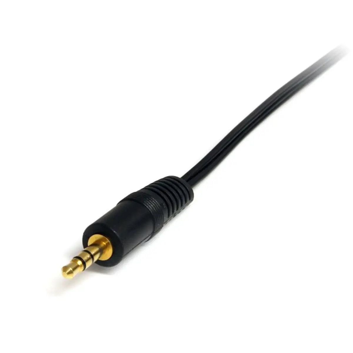 Audiokabel 3,5mm/Cinch Stecker/Stecker Schwarz 0,90m