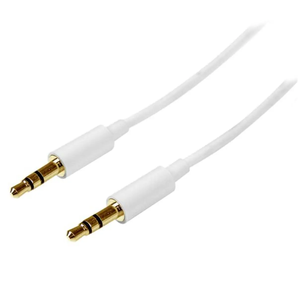 Startech 3,5 mm cinch Audio cable plug/plug white 2 m