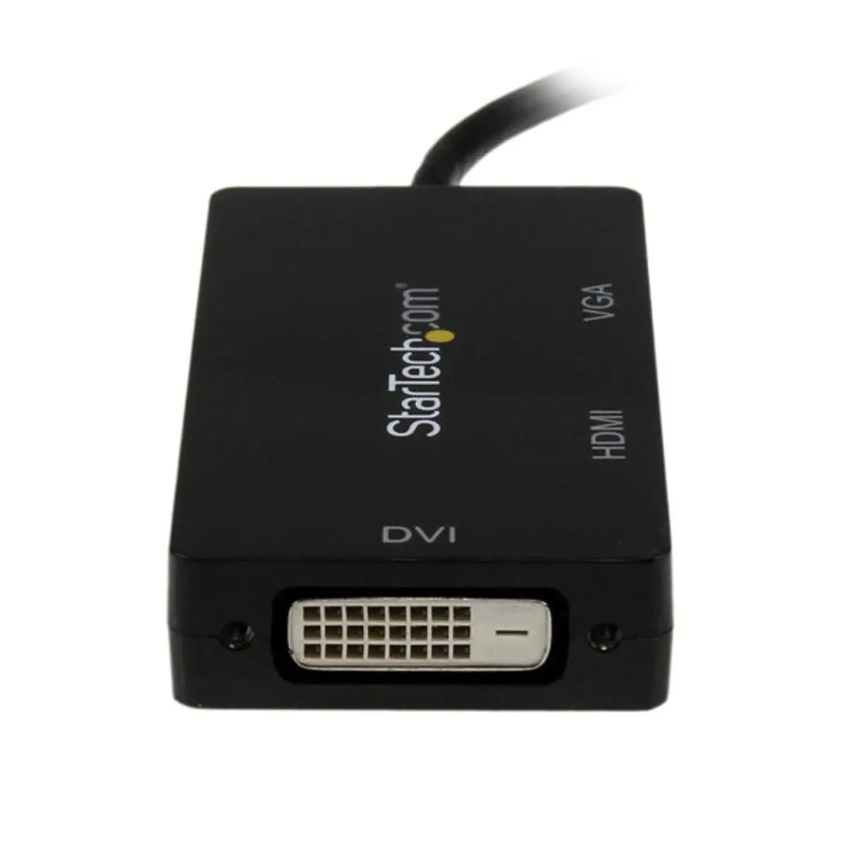 StarTech Mini-DisplayPort to VGA/DVI/HDMI adaptor black