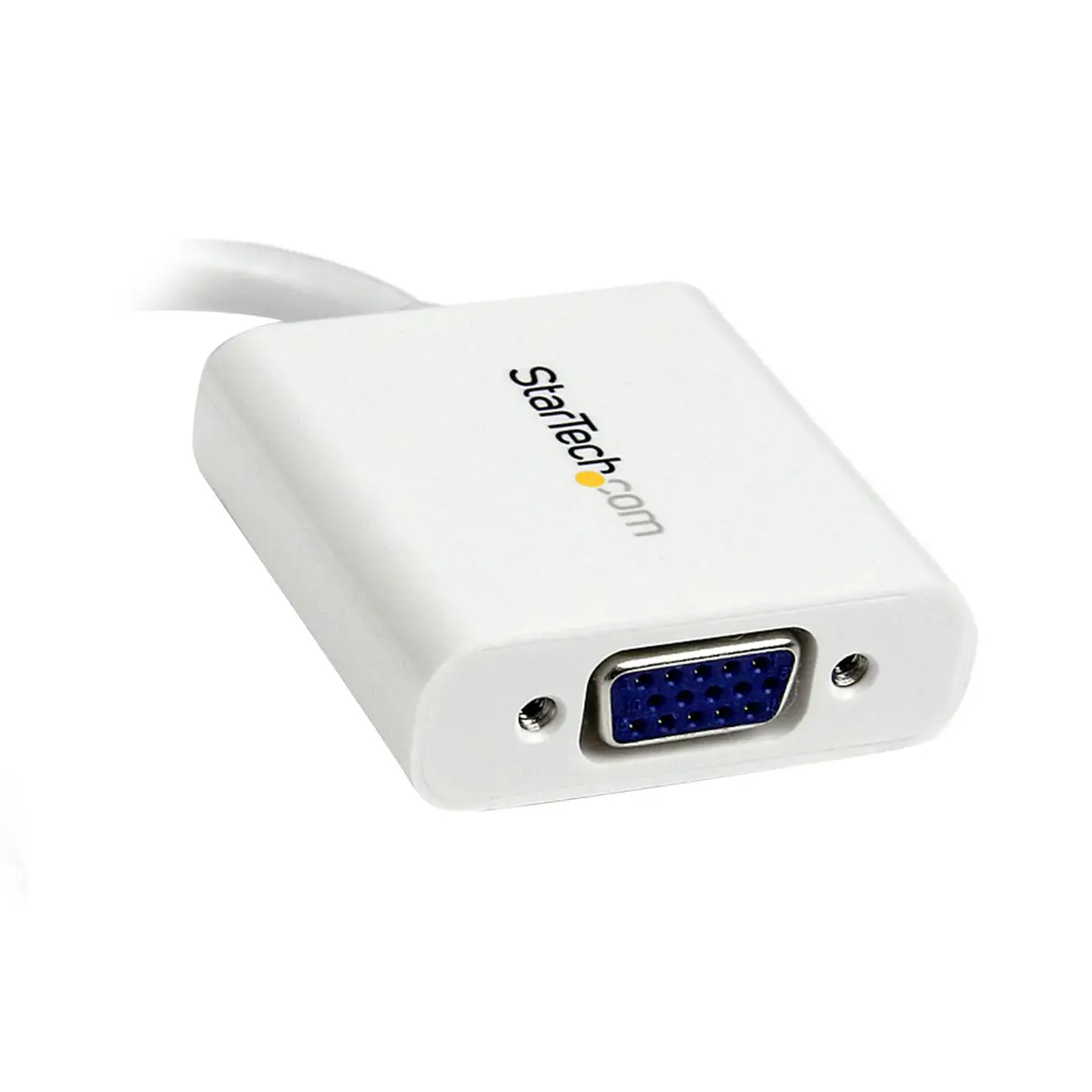 Mini-DisplayPort/VGA Adapter Stecker/Buchse Weiß