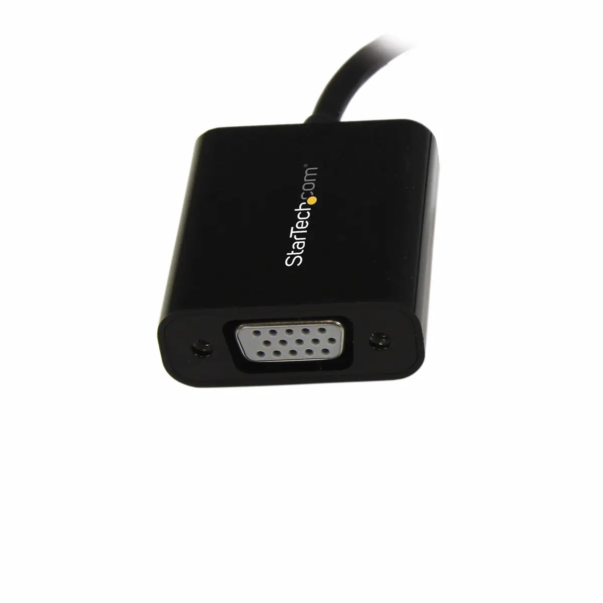 Mini-DisplayPort/VGA Adapter Stecker/Buchse Schwarz