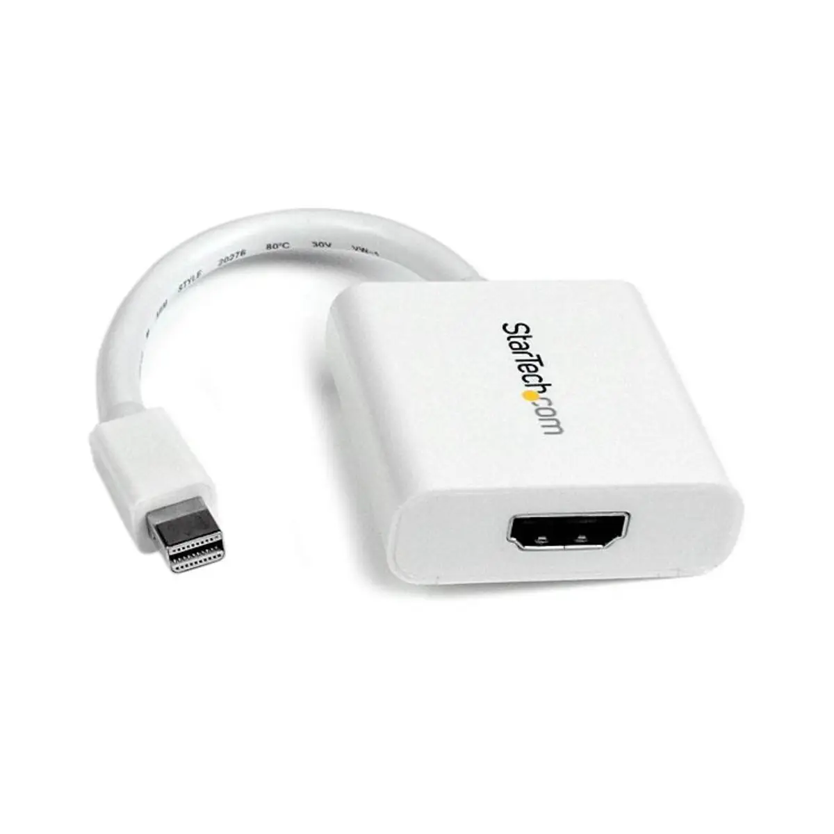 Mini DP auf HDMI Adapter Stecker/Buchse 1920 x 1200 Pixel Weiß