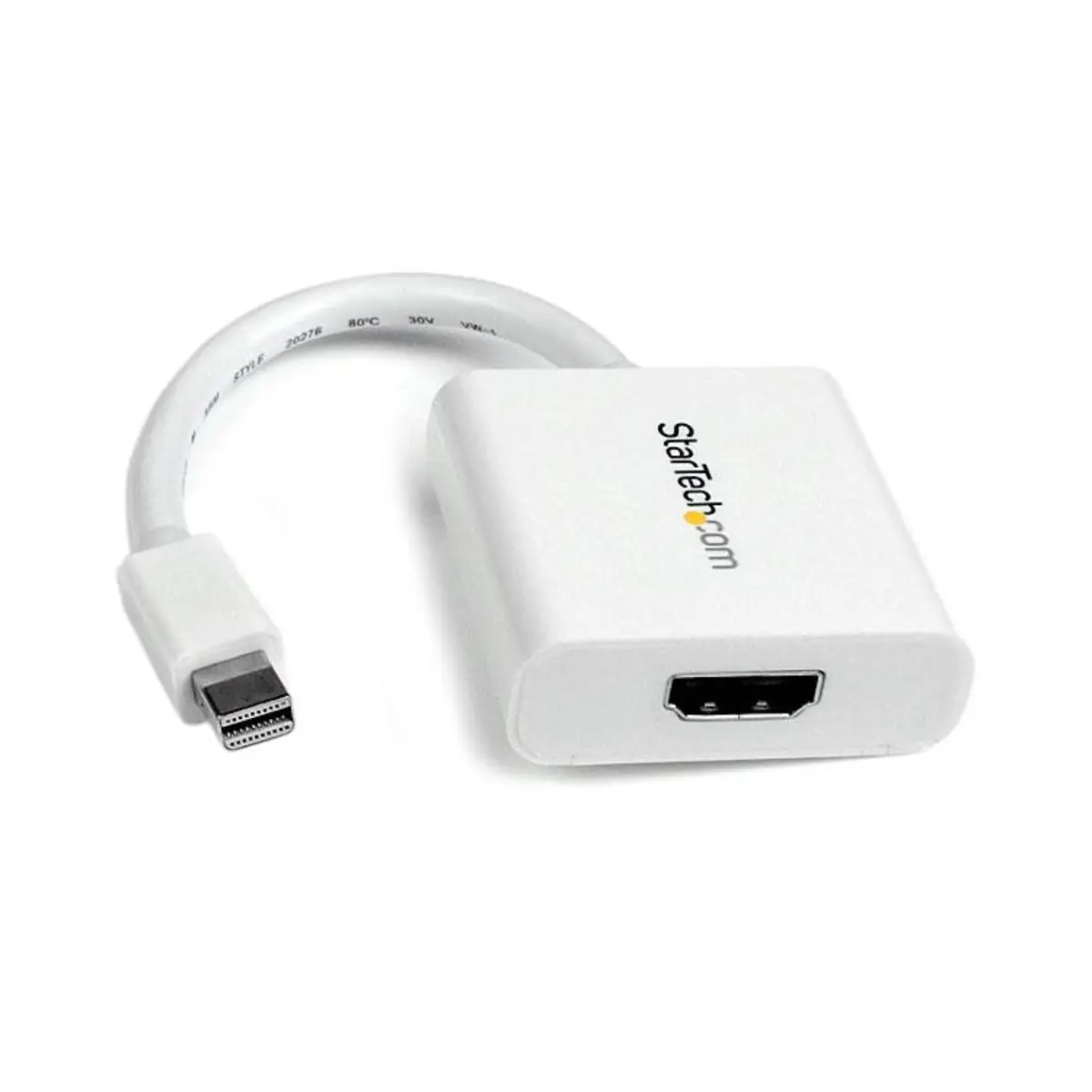 Mini DP auf HDMI Adapter Stecker/Buchse 1920 x 1200 Pixel Weiß