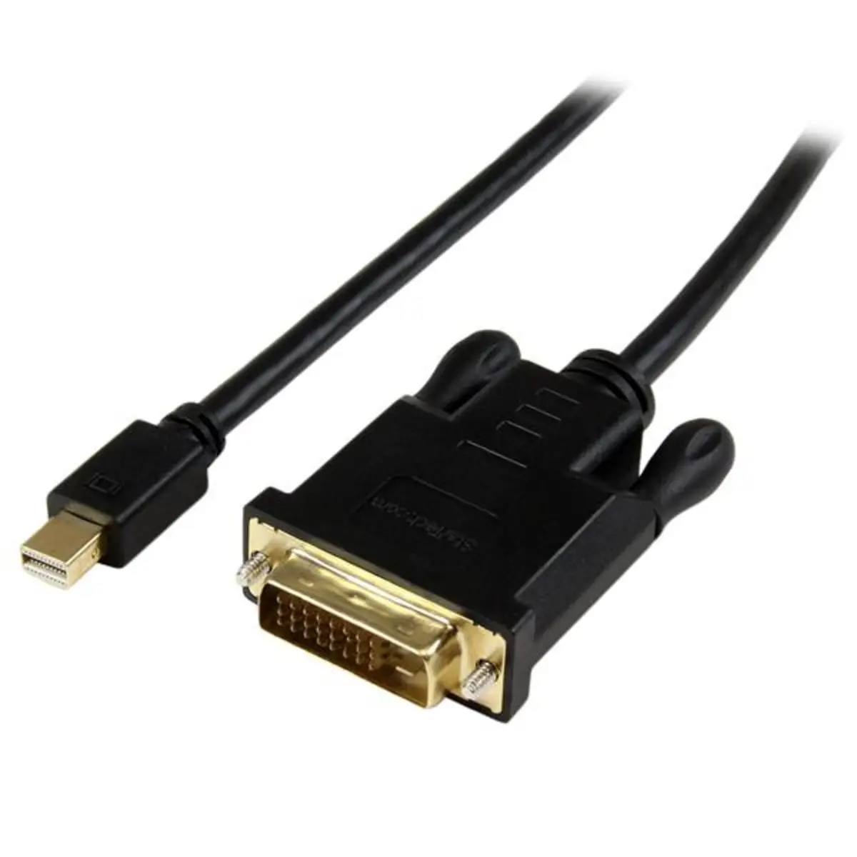 Mini DisplayPort auf DVI Active Adapterkabel Stecker/Stecker schwarz 1,8m