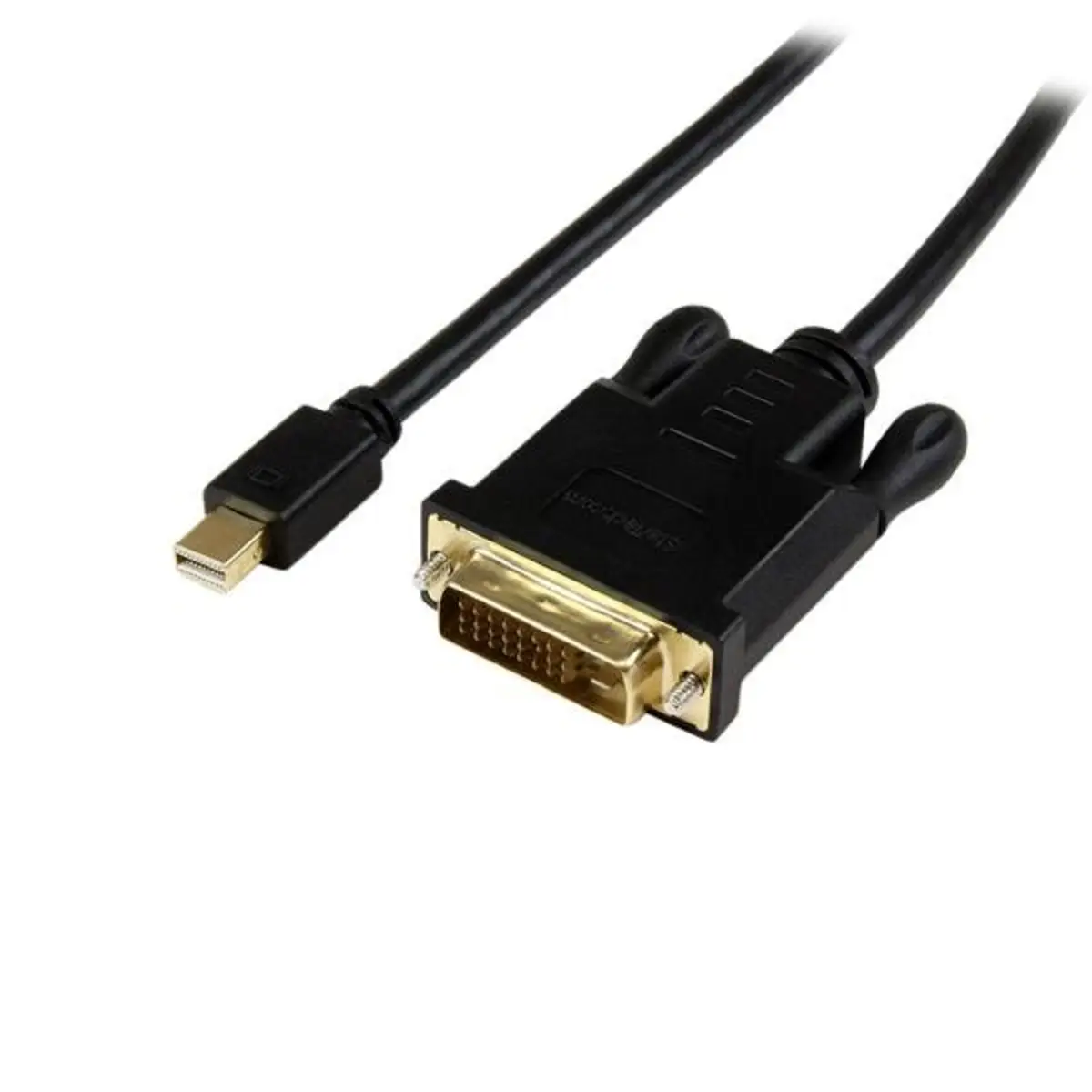 Mini DisplayPort auf DVI Active Adapterkabel Stecker/Stecker schwarz 1,8m