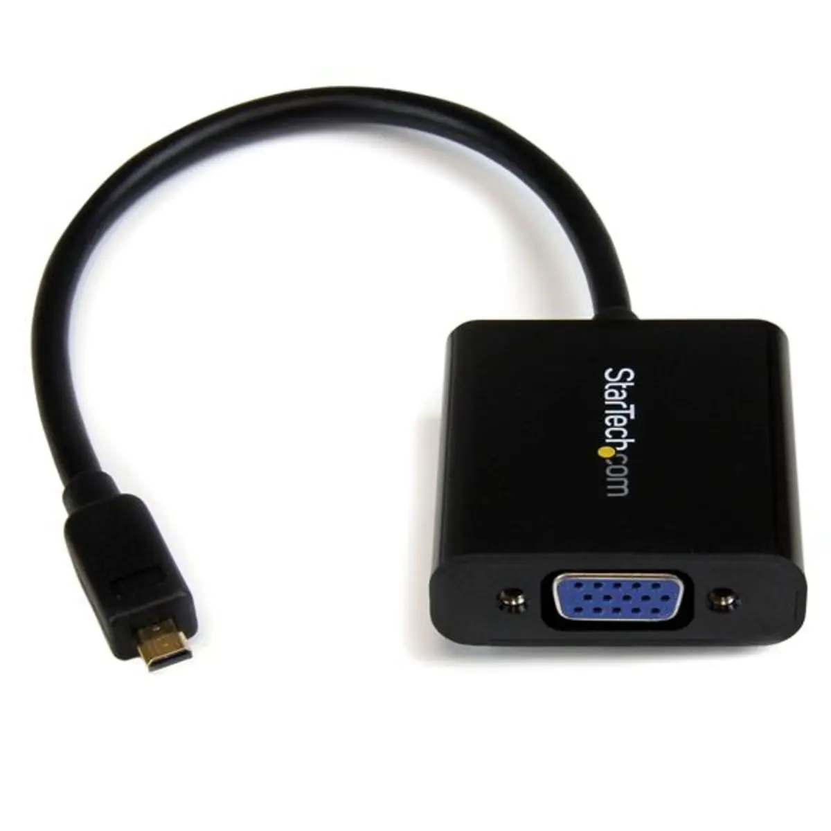 StarTech Micro-HDMI/VGA adaptor plug/socket black
