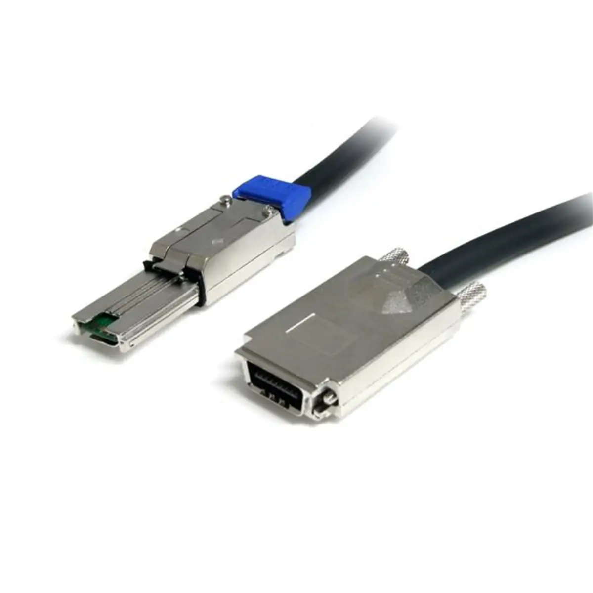 Externes SCSI SAS Kabel SFF-8088/SFF-8088 Stecker/Stecker Schwarz 2m