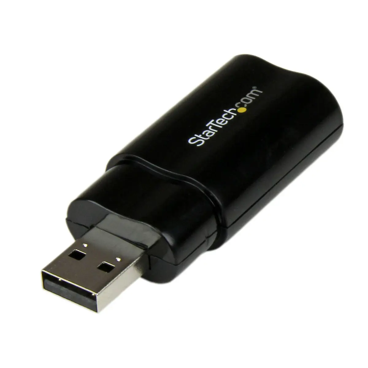 USB Audio Adapter Externe USB Soundkarte Schwarz