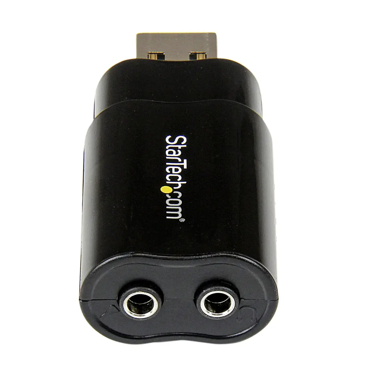 USB Audio Adapter Externe USB Soundkarte Schwarz