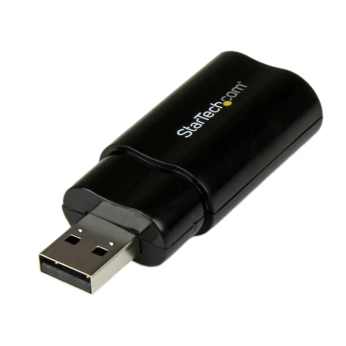 USB Audio Adapter Externe USB Soundkarte Schwarz