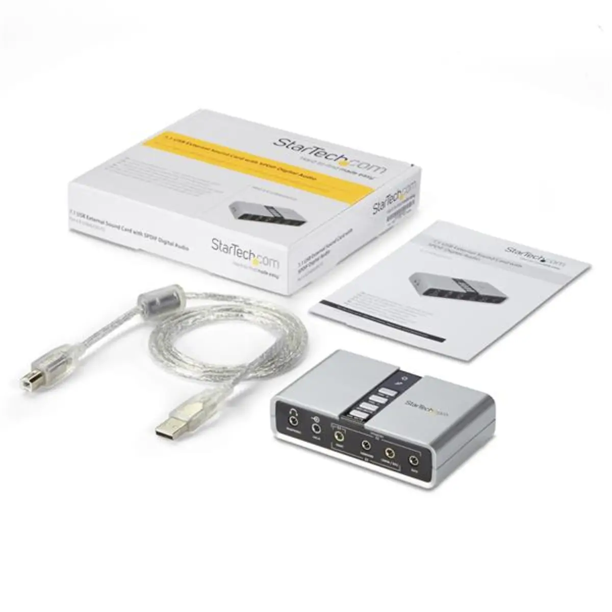 USB Soundbox 7.1 Adapter externe USB Soundkarte mit SPDIF Didital Audio
