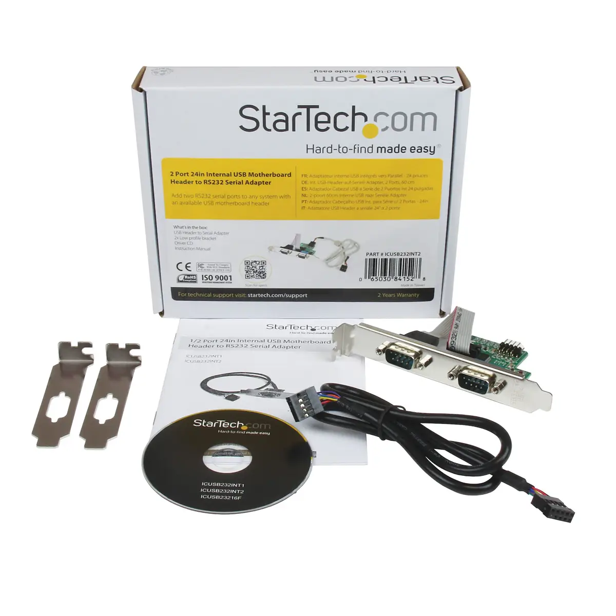 61cm interner USB Mainboard Header auf Seriell RS232 Adapter