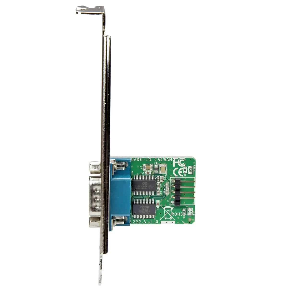 USB 10 Pin Header zu Serial Slotblech 0,6 m