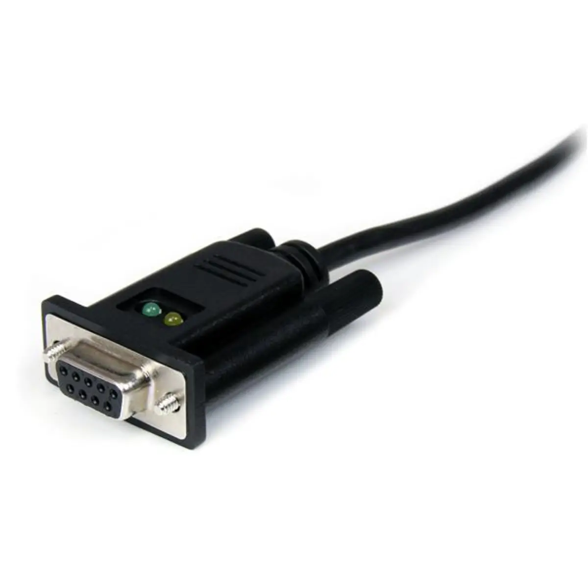 StarTech USB to Serial DCE adaptor black