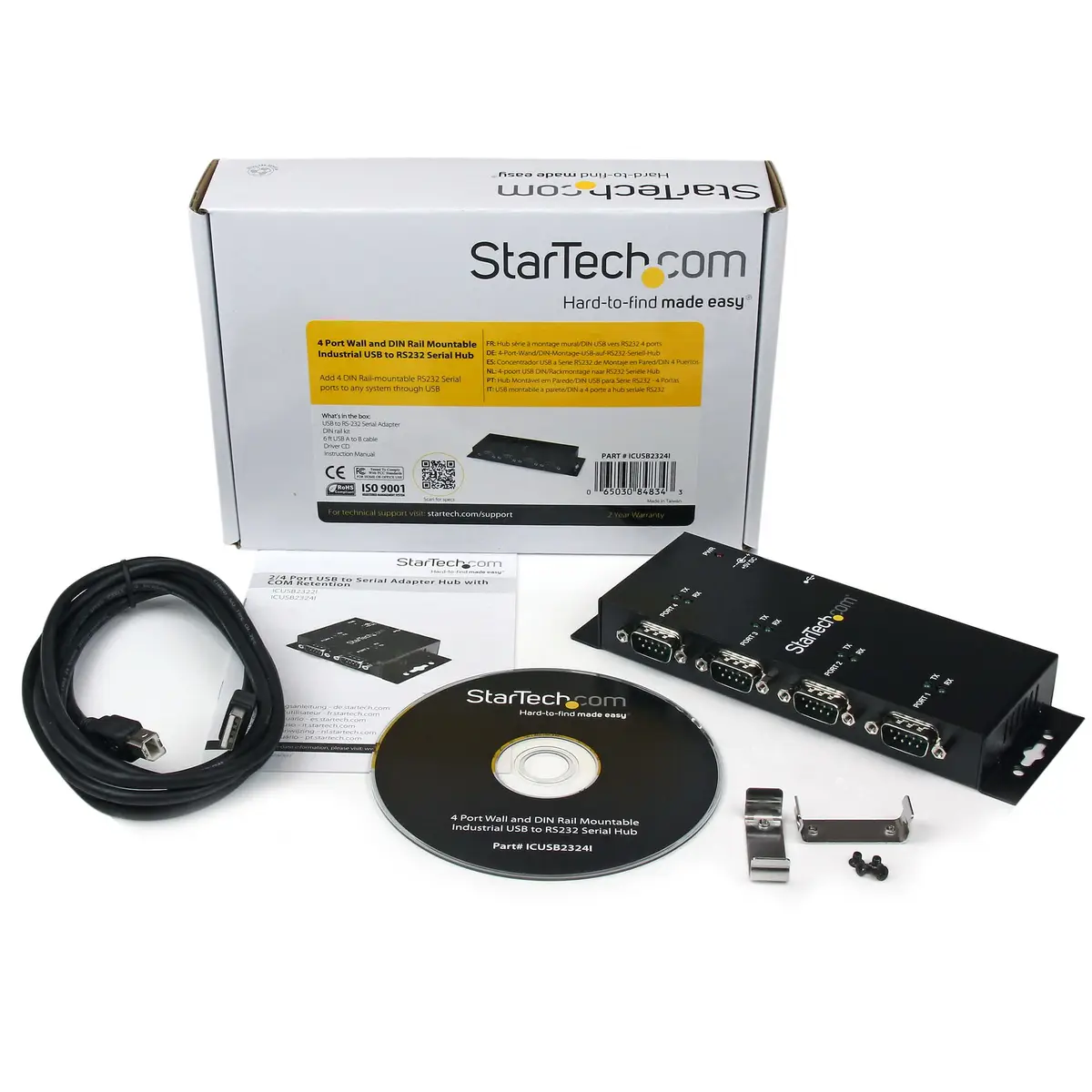 StarTech USB to Serial adaptor 4 Port
