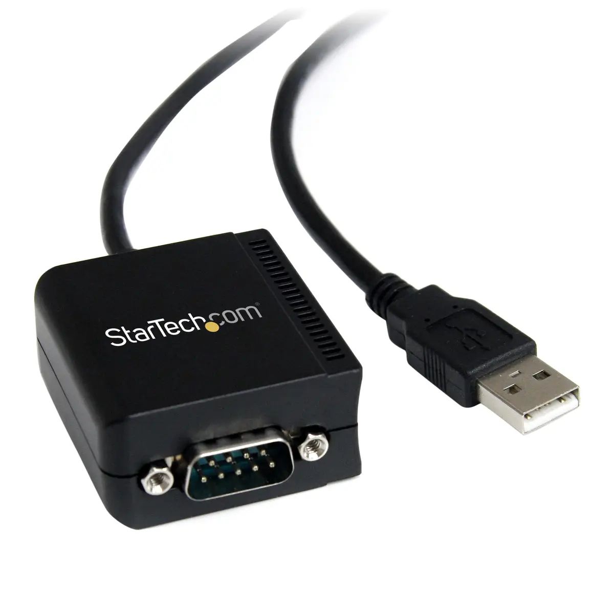 StarTech 1 Port FTDI USB to RS232 adaptorcable black 2,5 m