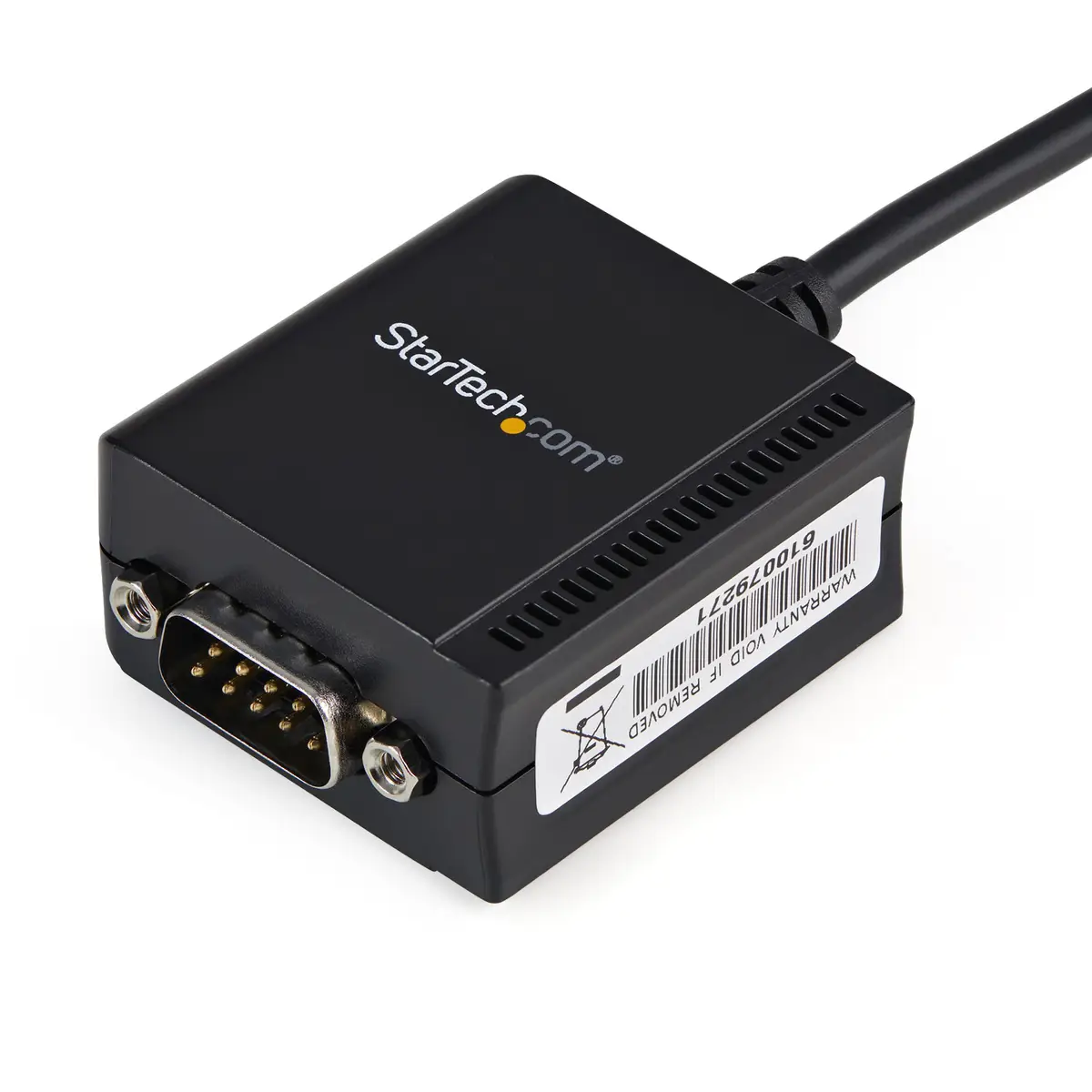 StarTech FTDI USB 2.0 to Serial adaptor 1 Port black 1,8 m