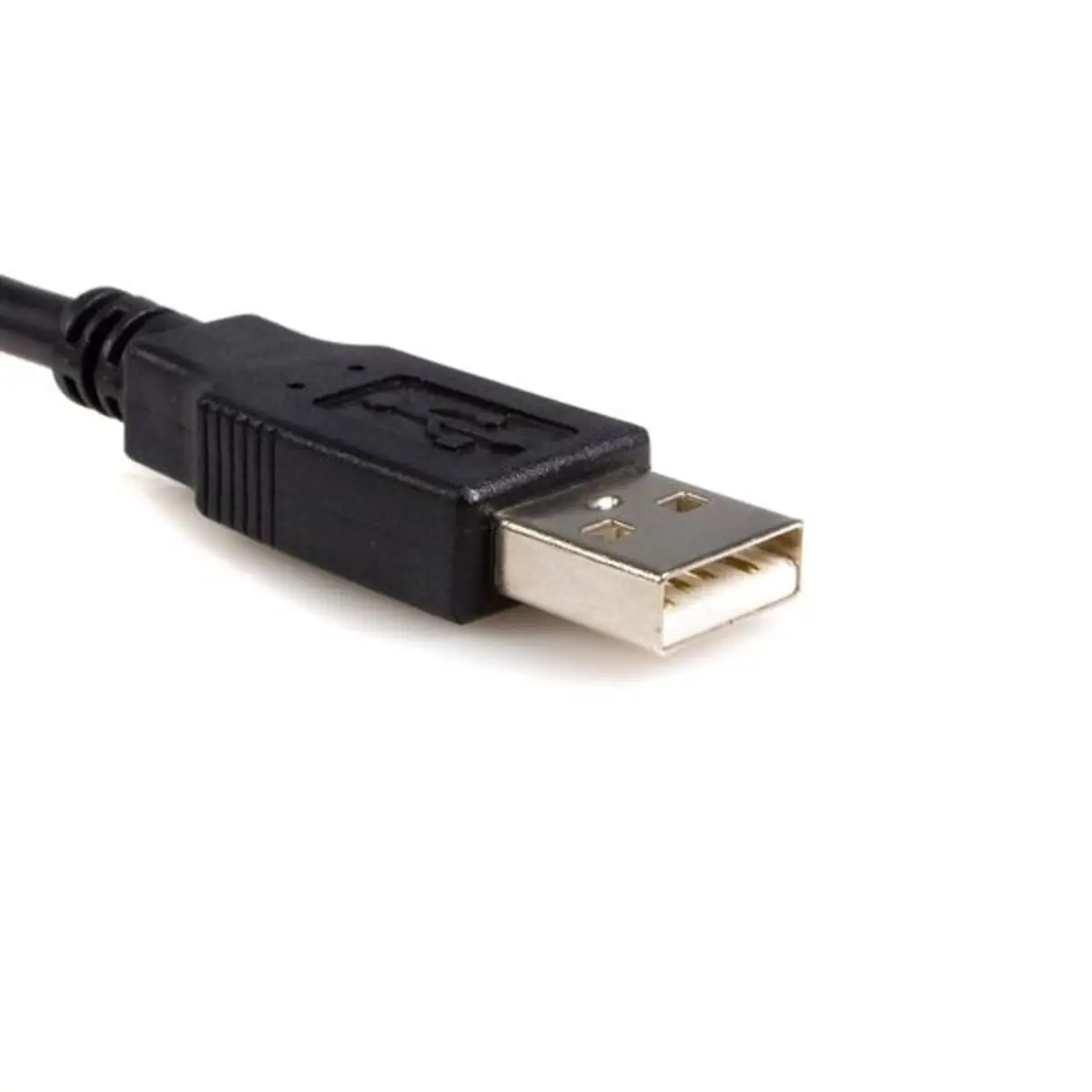 StarTech printercable USB to Paralll black 1,9m