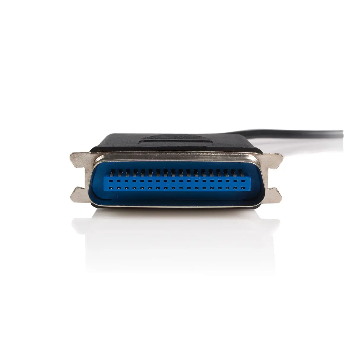StarTech printercable USB to Paralll black 1,9m