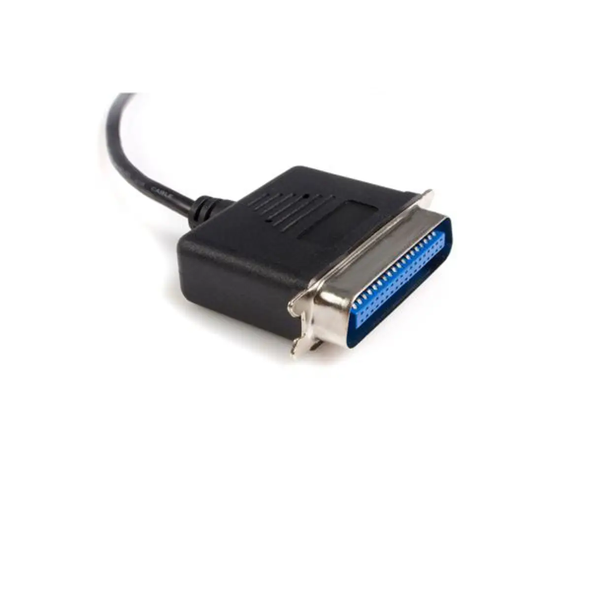 Parallel auf USB Adapterkabel schwarz 1,8m