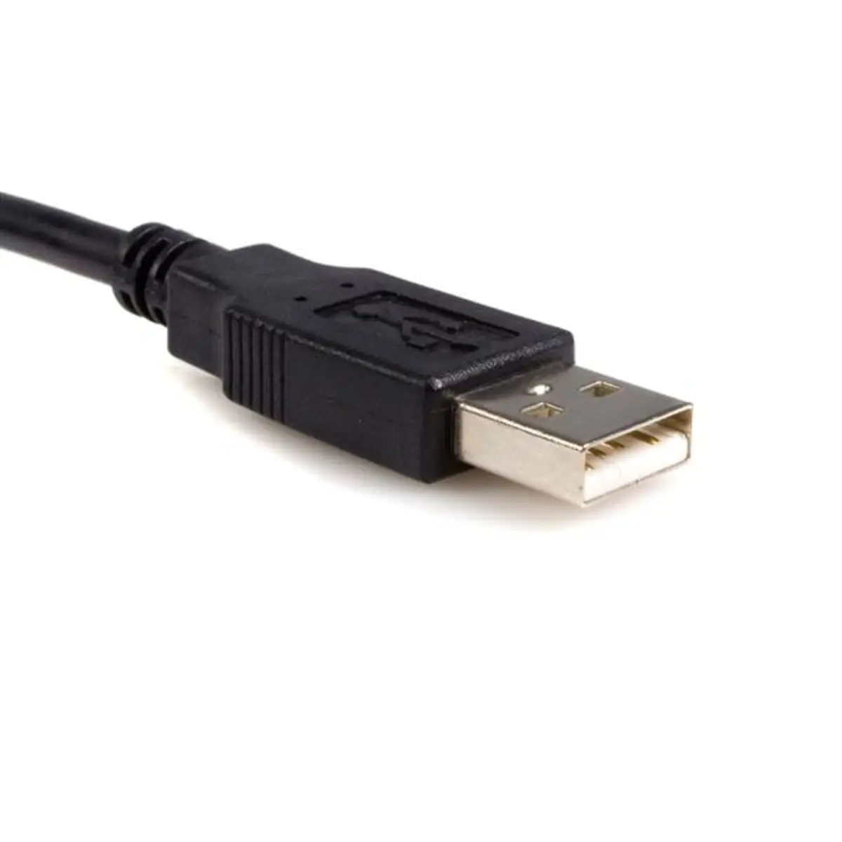 Parallel auf USB Adapterkabel schwarz 1,8m