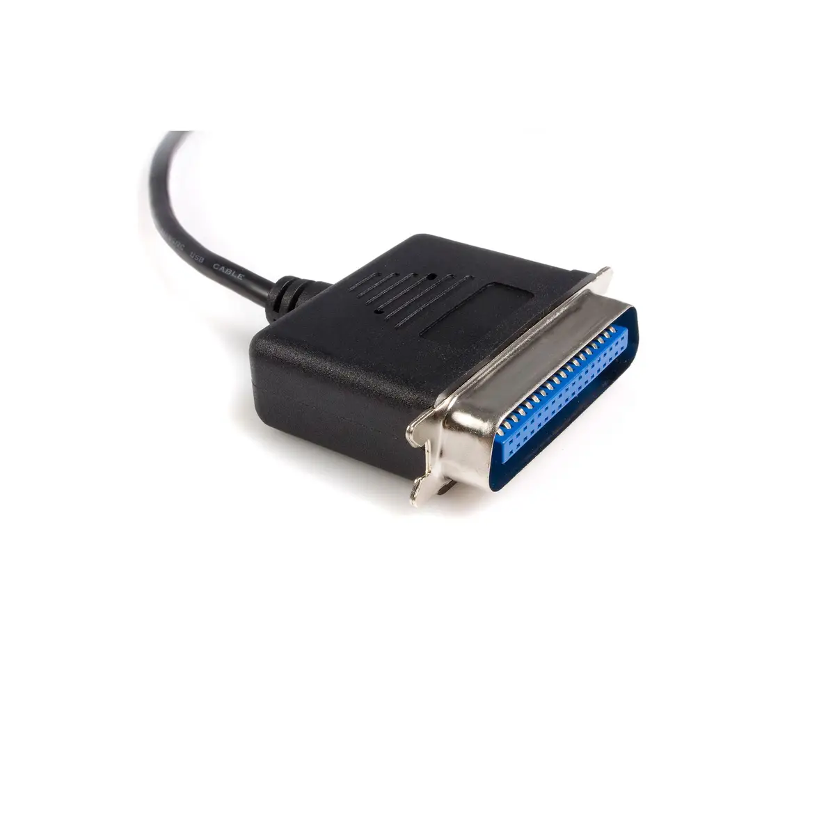 Parallel auf USB Adapterkabel schwarz 1,8m