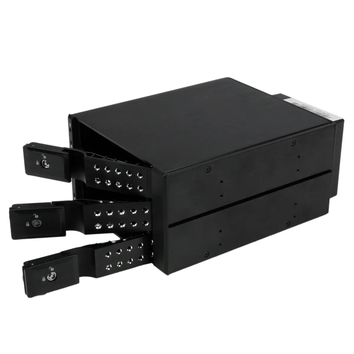 3 Schacht 3,5" SATA/SAS Backplane für 3 5,25" Trägerlos