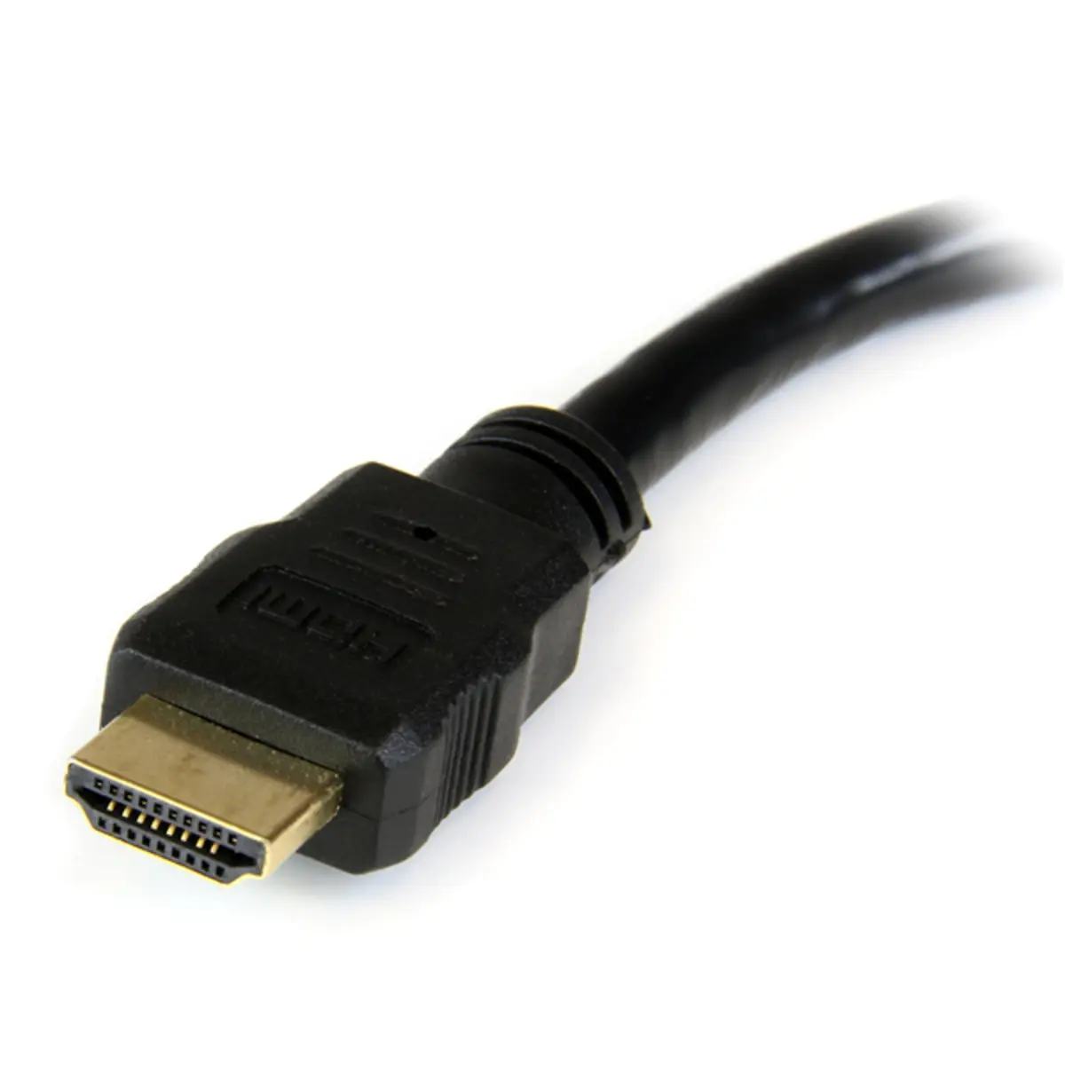HDMI/DVI-D Adapter Stecker/Buchse Schwarz 0,2 m