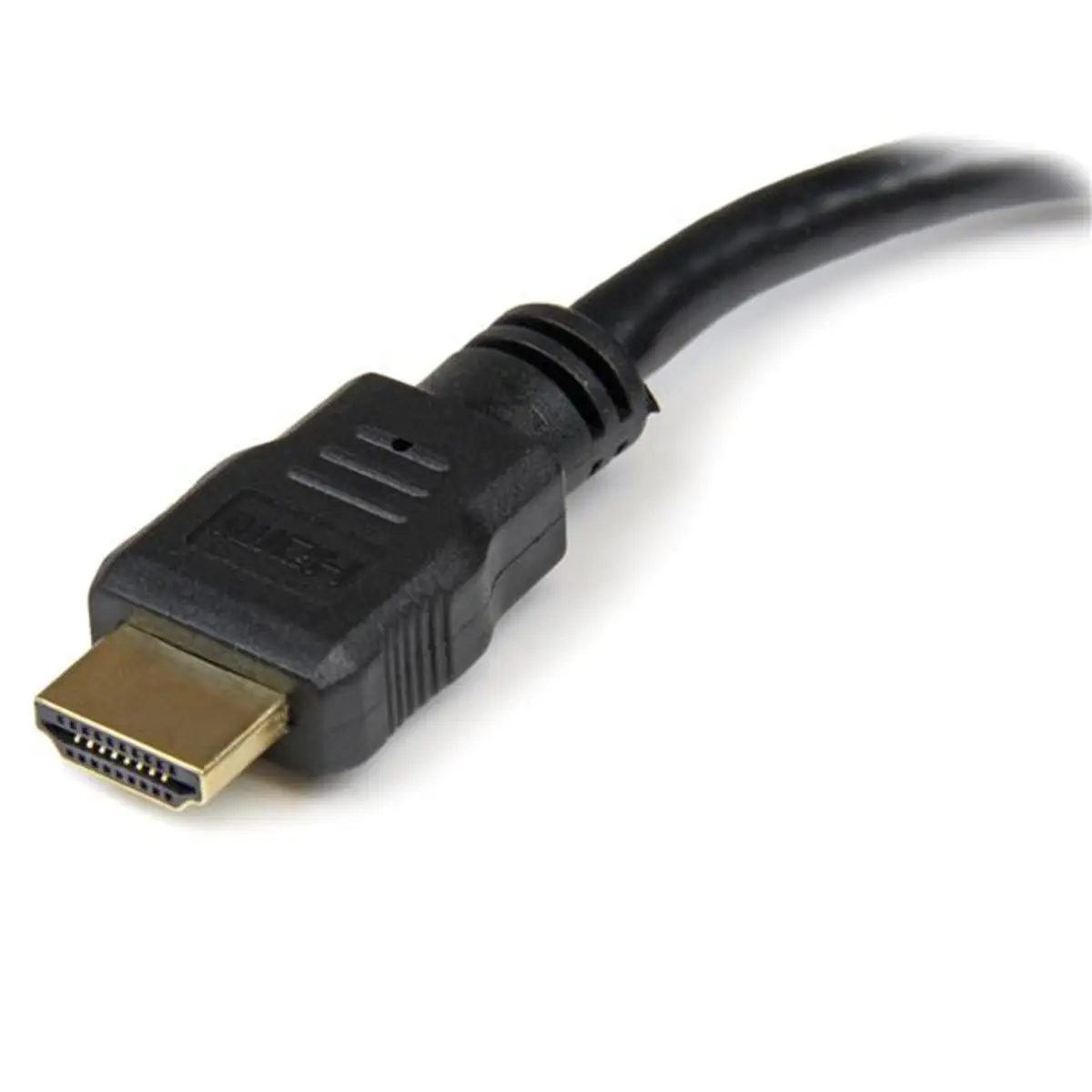 HDMI/DVI-D Adapter Stecker/Buchse Schwarz 0,2 m