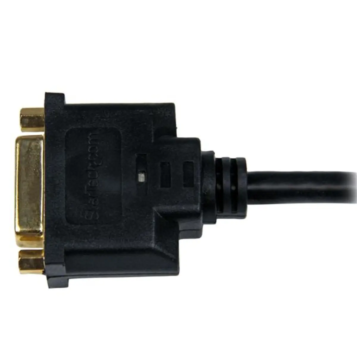 HDMI/DVI-D Adapter Stecker/Buchse Schwarz 0,2 m