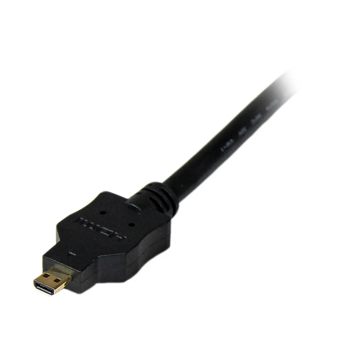 Micro HDMI auf DVI Adapterkabel Stecker/Stecker Schwarz 2m