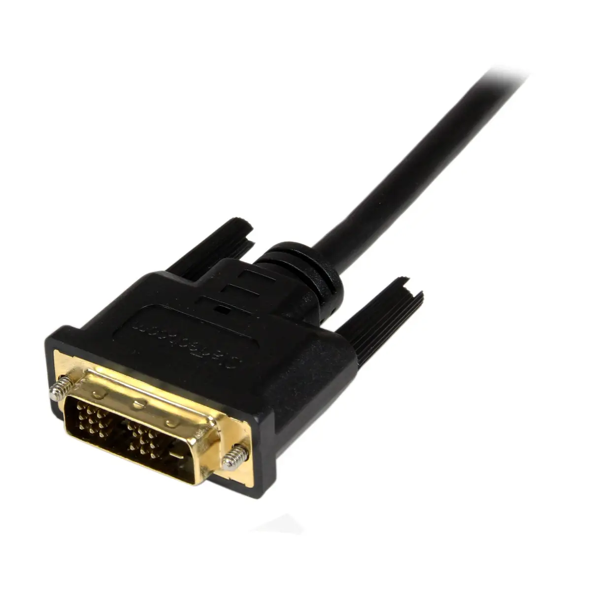 Micro HDMI auf DVI Adapterkabel Stecker/Stecker Schwarz 2m