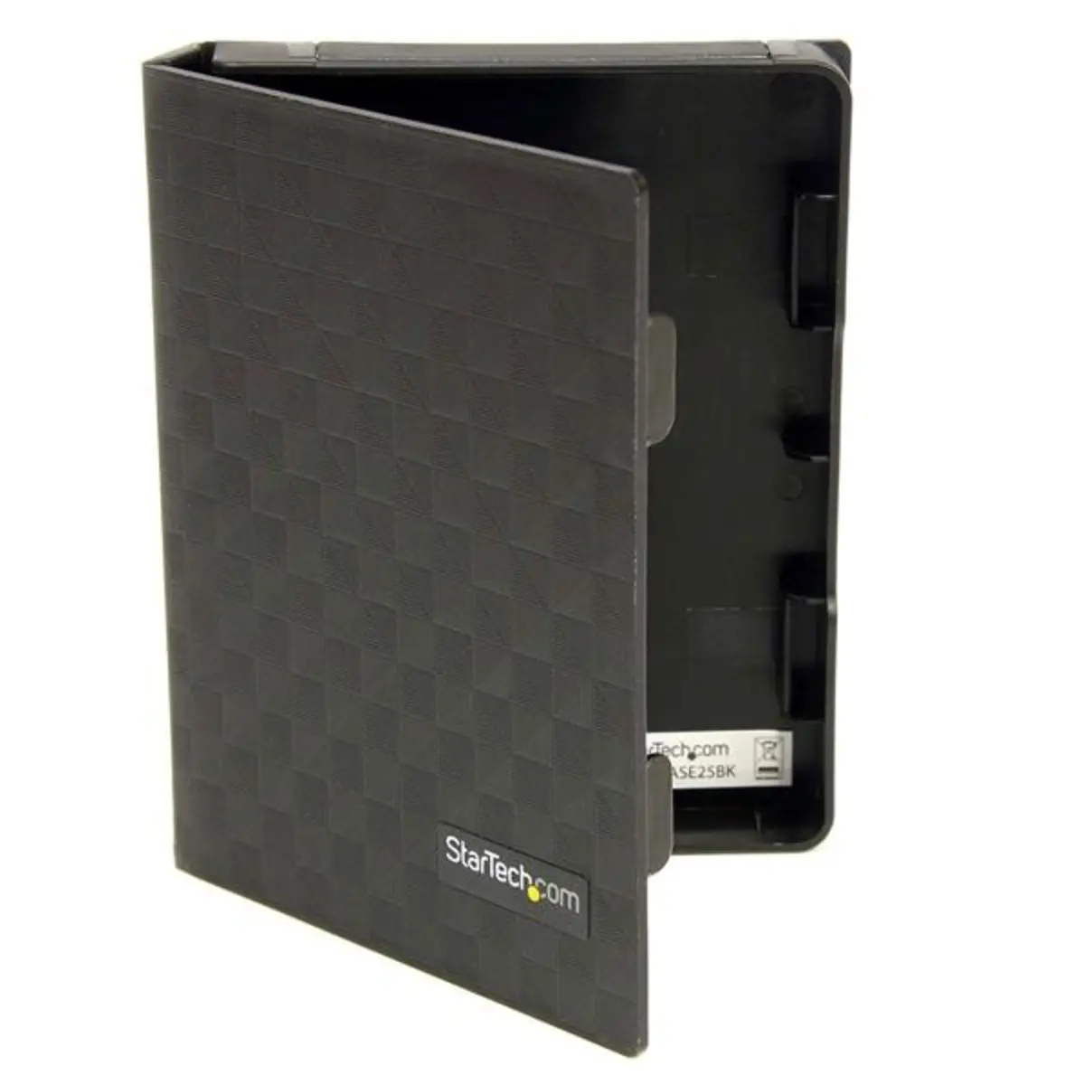 2,5" Antistatische Festplatten Aufbewahrungsbox / Schutzgehäuse - Schwarz - 3er Pack