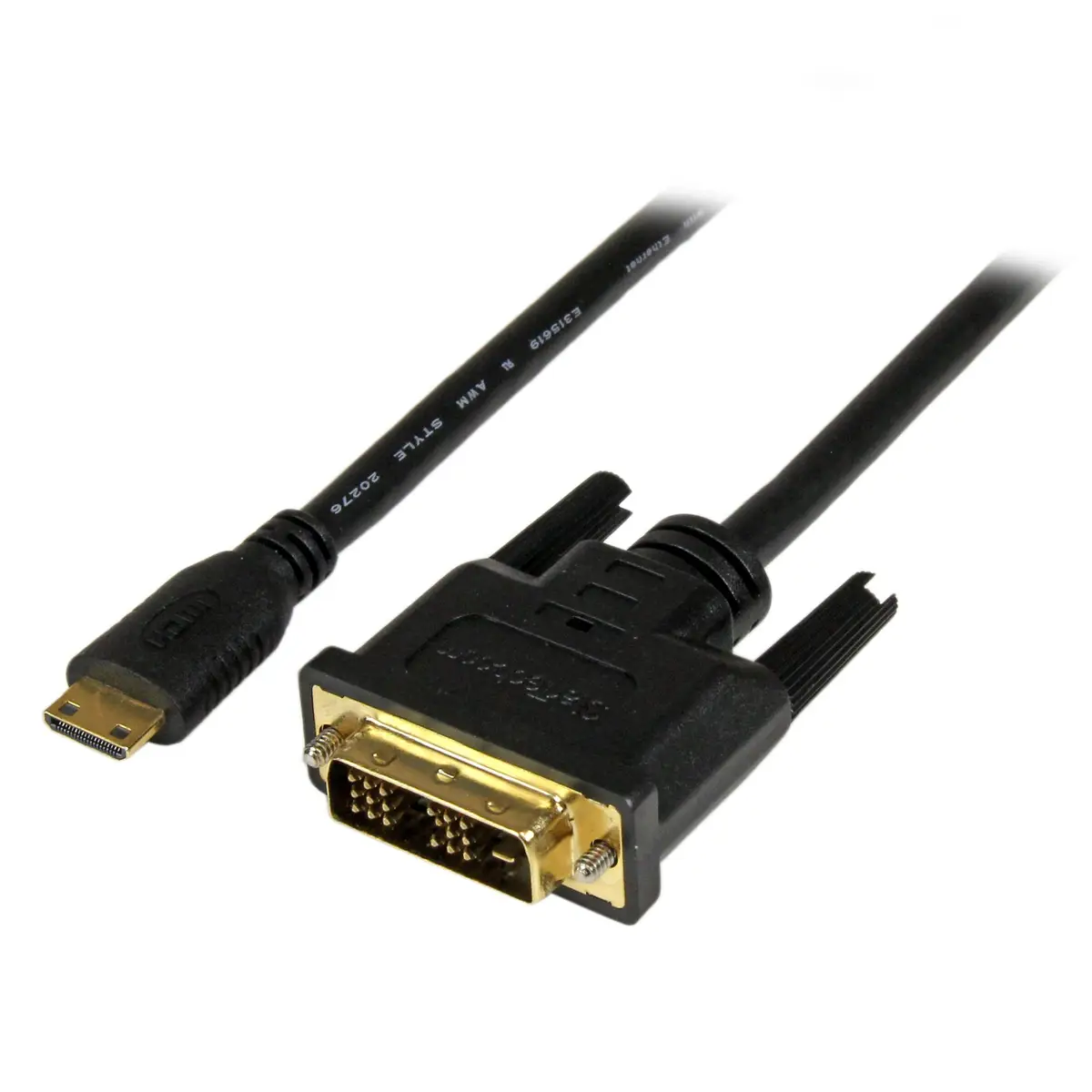 StarTech Mini HDMI/DVI-D connectioncable plug/plug black 2 m