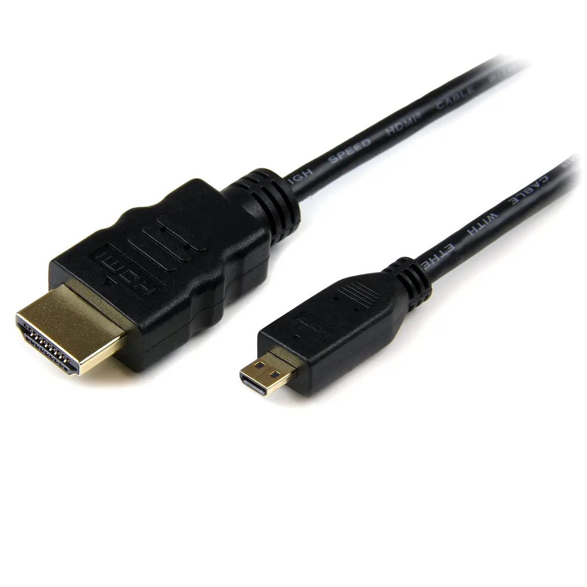 StarTech HDMI cable with Ethernet plug/plug black 2m