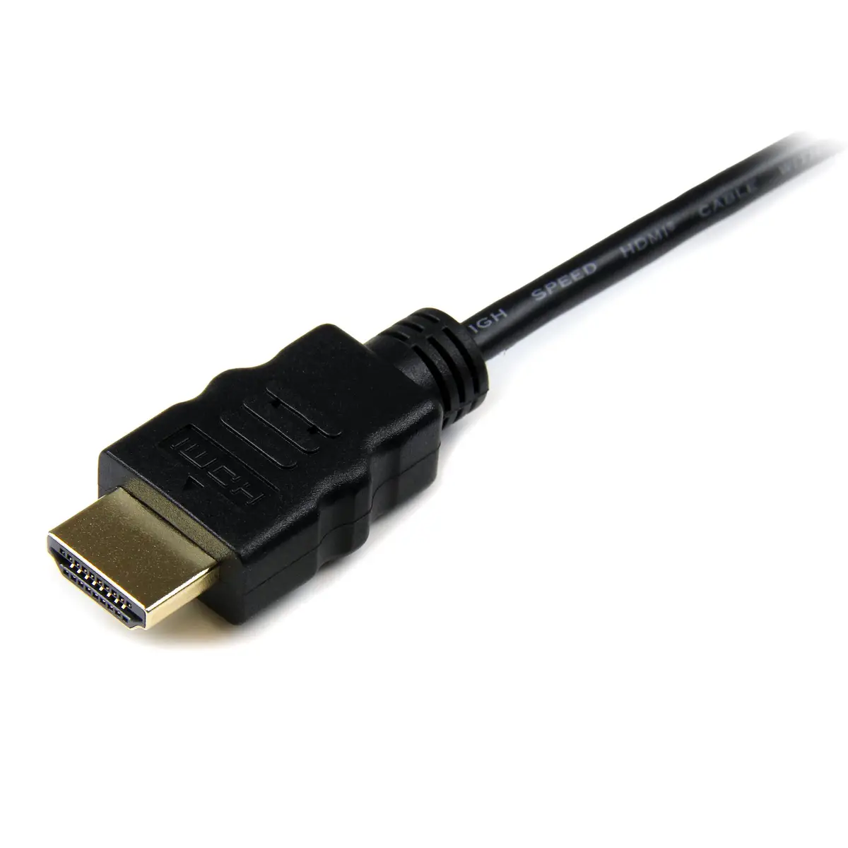 HDMI Kabel mit Ethernet HDMI/Micro-HDMI Stecker/Stecker Schwarz 1m