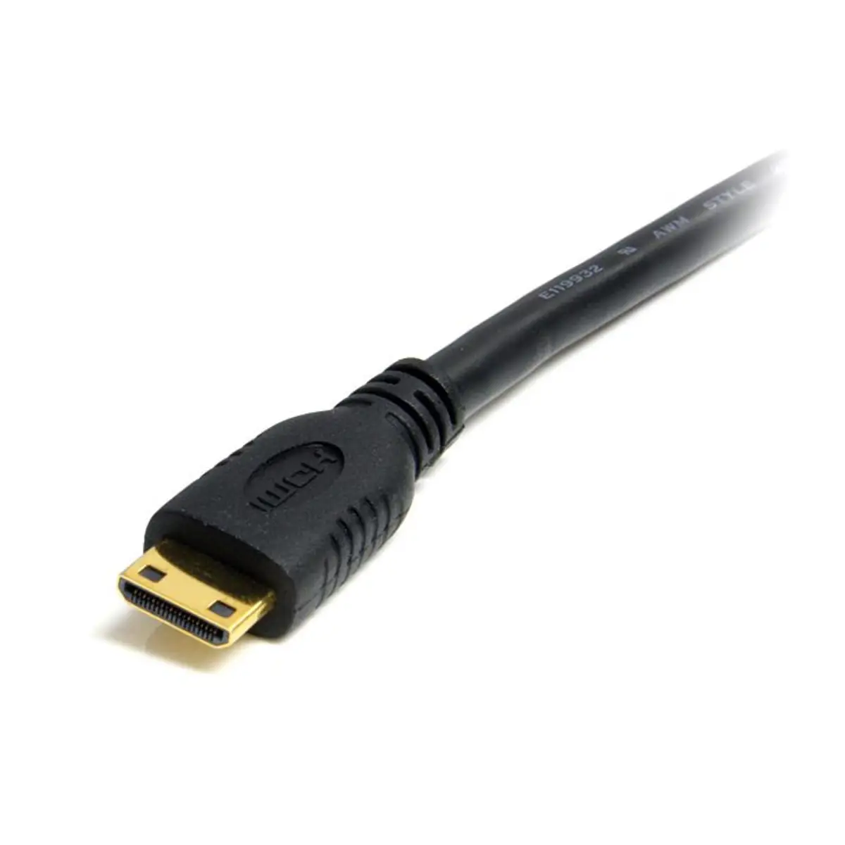 HDMI Anschlusskabel HDMI/HDMI Mini Stecker/Stecker Schwarz 1 m