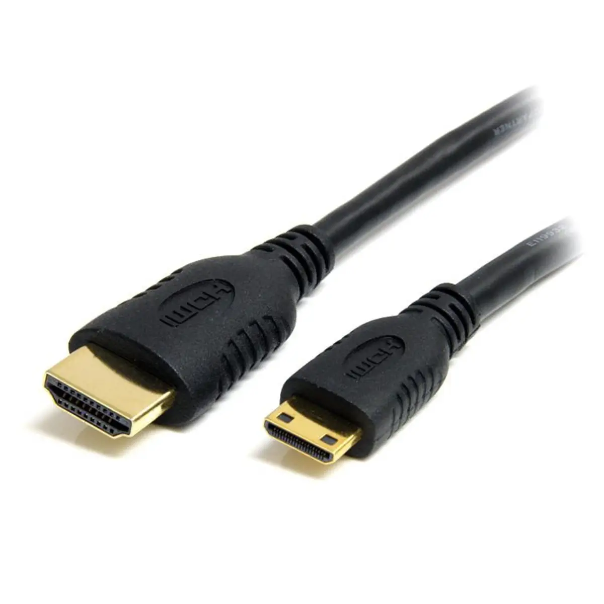 HDMI Anschlusskabel HDMI/HDMI Mini Stecker/Stecker Schwarz 1 m