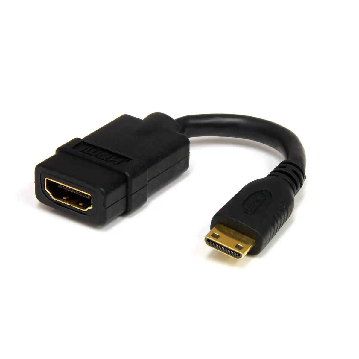 HDMI Adapter Cable 5in High Speed HDMI to HDMI Mini- F/M 0,13m