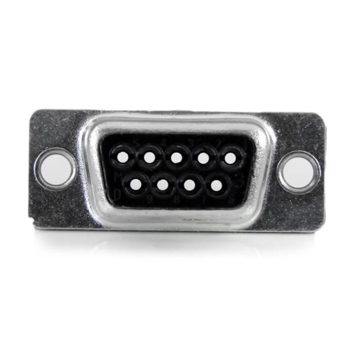 DB9 auf RJ45 Modular-Adapter Stecker/Buchse Schwarz