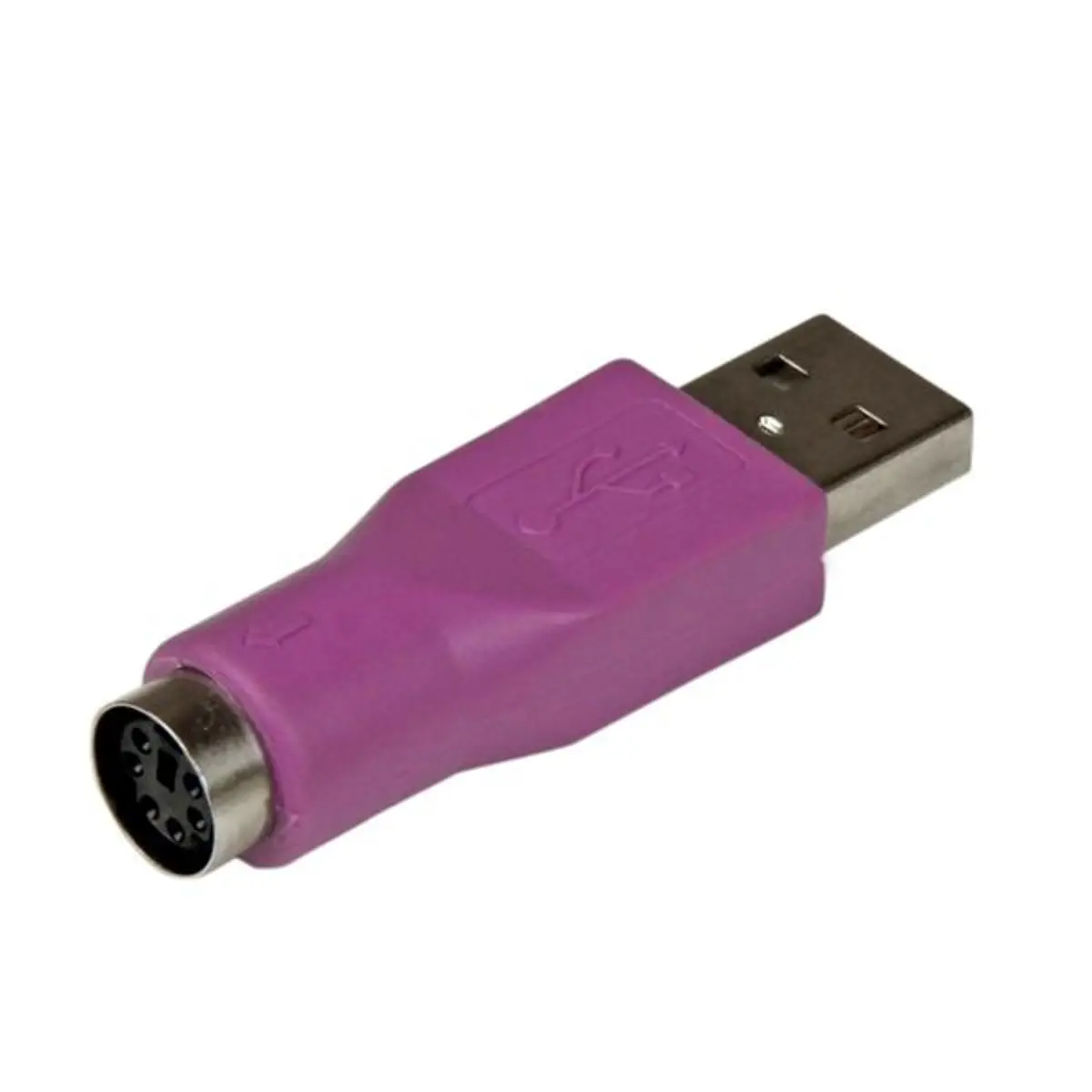 PS/2 Tastatur auf USB Adapter lila